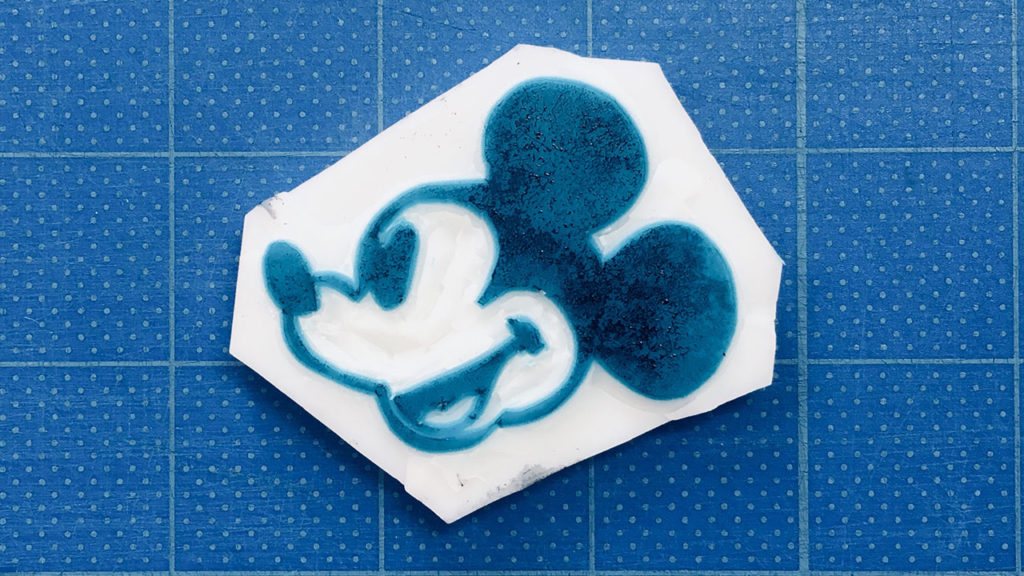 超簡単！！消しゴムスタンプ（ハンコ）でミッキーマウスを作る！@complesso.jp
