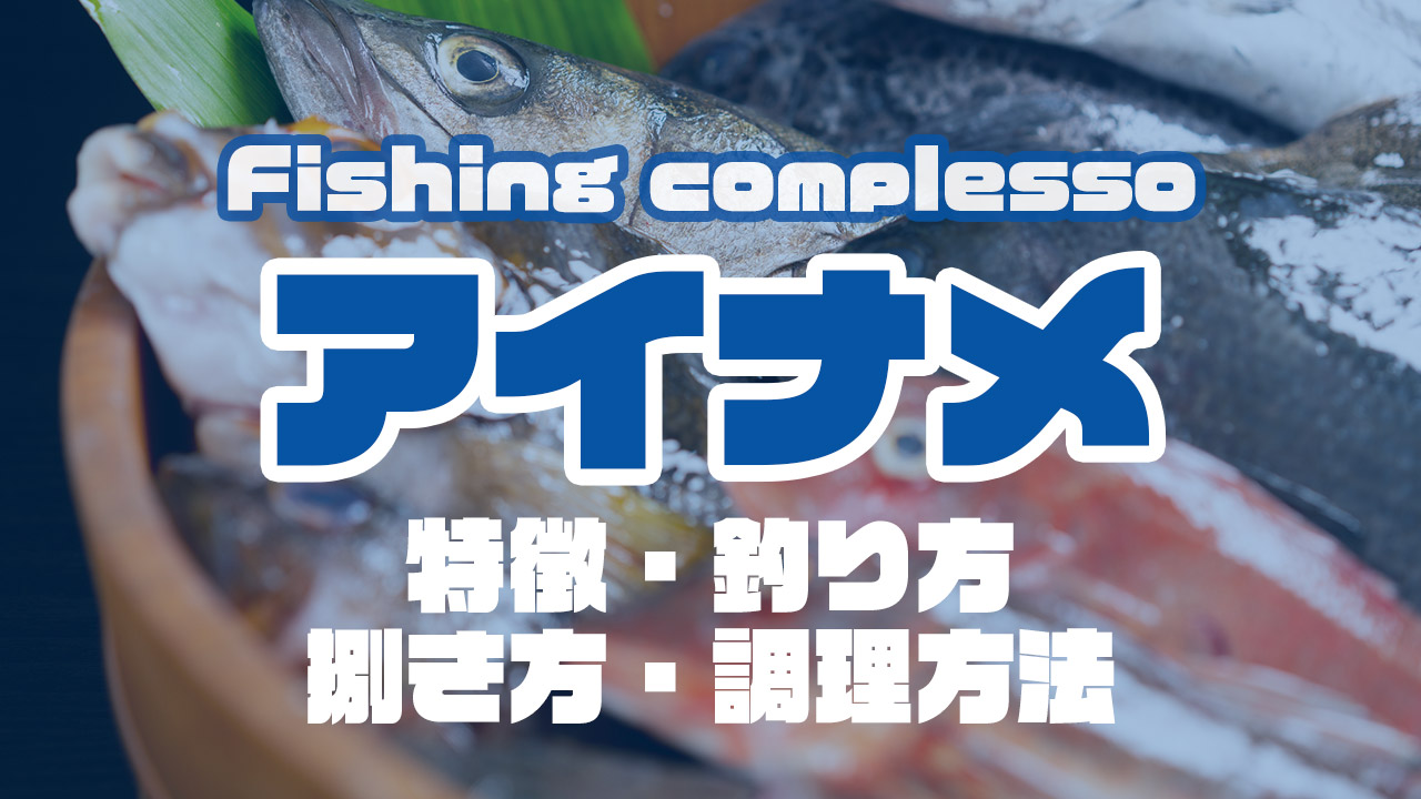 アイナメって何 特徴 釣り方 捌き方 調理方法とことん解説 Complesso Jp