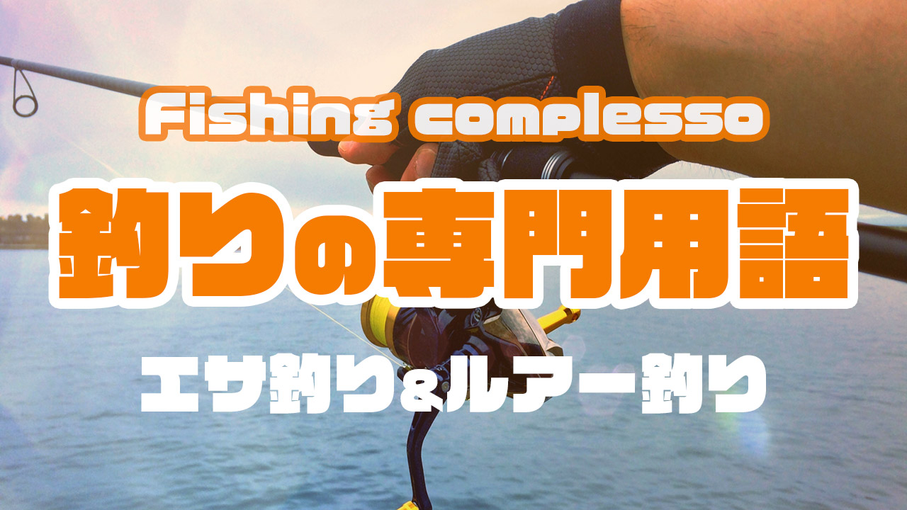 釣りで覚えておきたい用語集 Complesso Jp